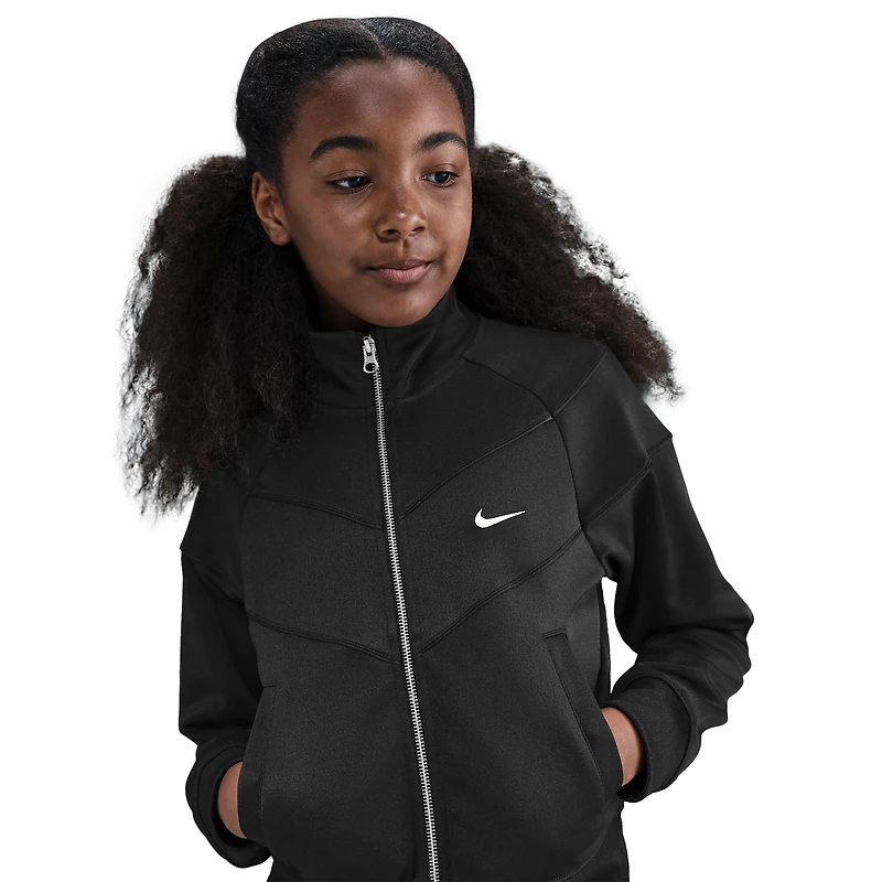 Nike NSW Poly Knit Track Jacket - Girls' Grade School