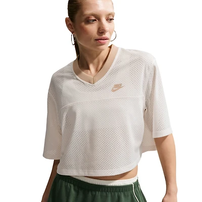 Nike NSW Heritage Festival Crop Mesh Jersey - Women's