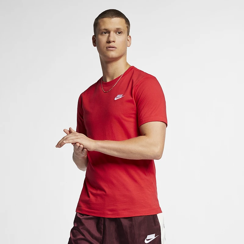 Nike NSW Club Short Sleeve T-Shirt - Men's