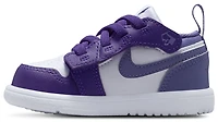Jordan Girls AJ 1 Low - Girls' Toddler Basketball Shoes Dusty Amethyst/Court Purple