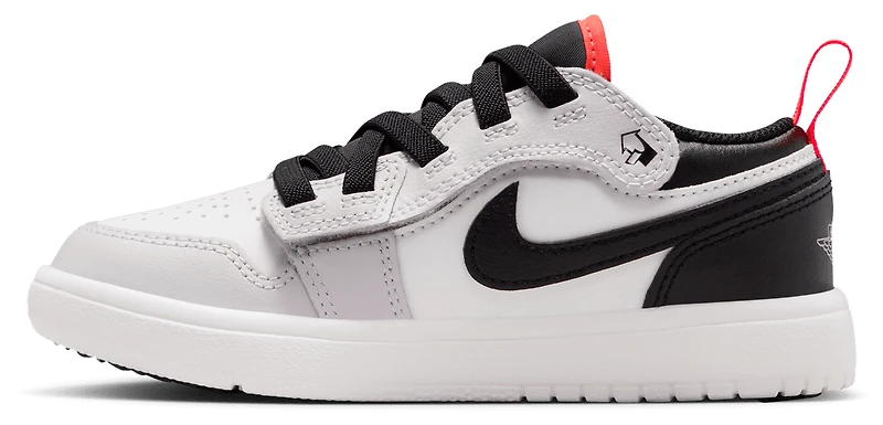 Jordan Boys AJ 1 Low - Boys' Preschool Shoes Black/Summit White/Grey
