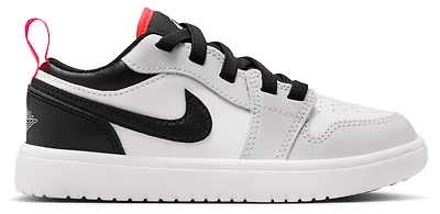 Jordan Boys AJ 1 Low - Boys' Preschool Shoes Black/Summit White/Grey