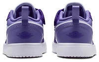 Jordan Girls AJ 1 Low - Girls' Preschool Basketball Shoes Court Purple/Dusty Amethyst