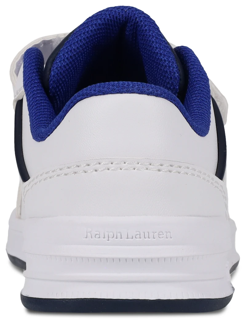 Ralph Lauren Polo Girls Heritage Court IV Graphic Ez - Girls' Toddler Shoes White/Multi