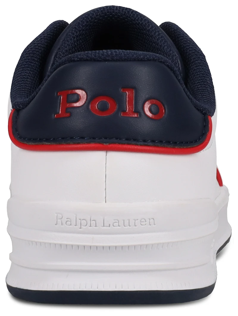 Ralph Lauren Polo Girls HERITAGE COURT III - Girls' Grade School Shoes Navy/White/Navy