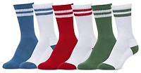 LCKR Basic Striped Crew 6 Pack - Youth