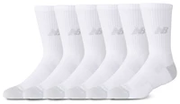New Balance Active Cushion 6PK Crew Sock