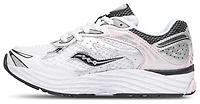Saucony Girls Omni 9 - Girls' Preschool Shoes Silver/Pink