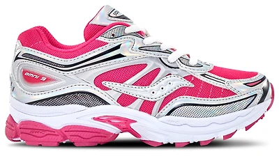 Saucony Girls Omni 9 - Girls' Grade School Running Shoes Fuchsia/Silver