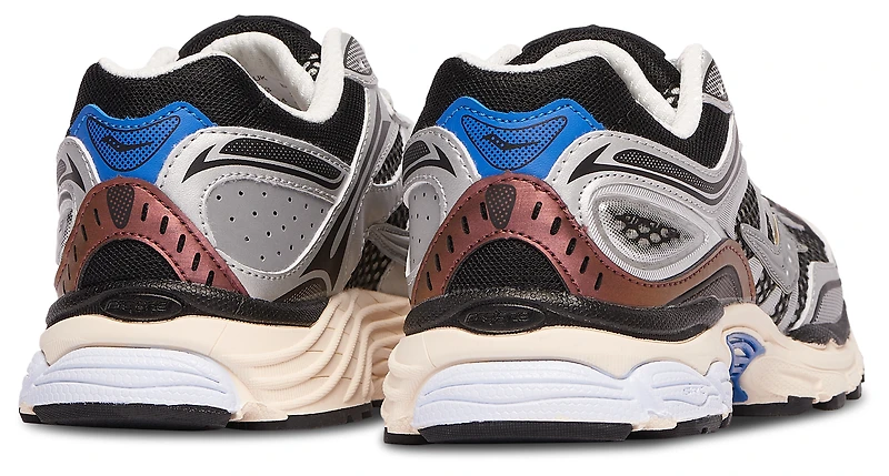Saucony Boys Omni 9 - Boys' Grade School Shoes Black/Silver/Burgundy