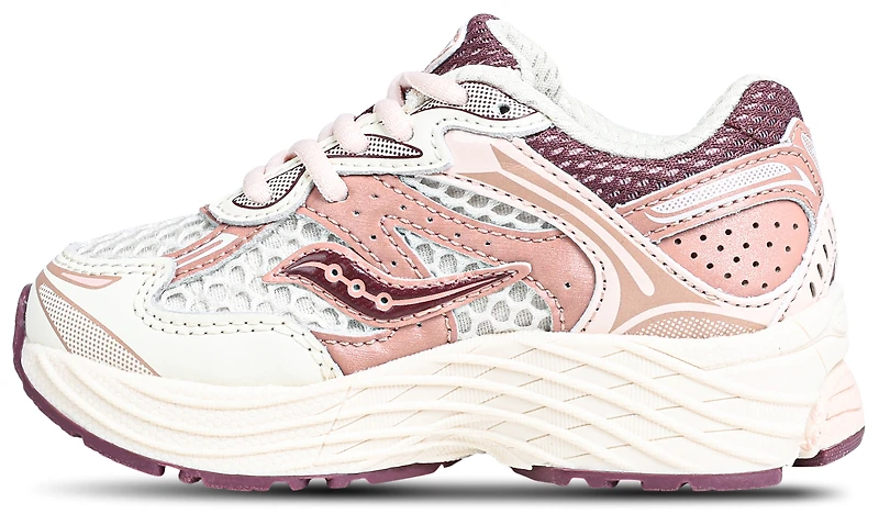 Saucony Girls Omni 9 - Girls' Toddler Shoes Pink/White