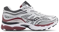 Saucony Boys Omni 9 - Boys' Grade School Shoes White/Silver/Red