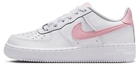 Nike Boys Nike Air Force 1 Low - Boys' Grade School Basketball Shoes White/Med Soft Pink/White Size 06.5