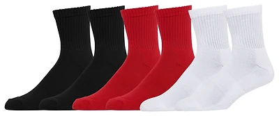 LCKR 6 Pack Cush Crew Quarter - Men's