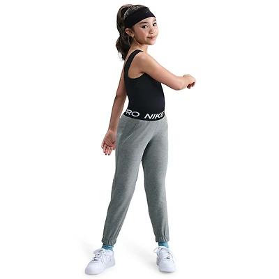 Nike Boys Dri-FIT Fleece Jogger - Boys' Grade School Dark Steel Grey/Carbon Heather/Black