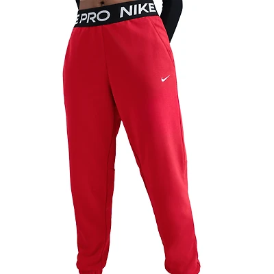Nike Boys Nike Dri-FIT Fleece Jogger - Boys' Grade School University Red/Black/University Red Size M