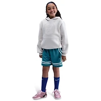 Nike Girls Nike Dri-FIT Crossover Short - Girls' Grade School Rift Blue/Blue Force Size S