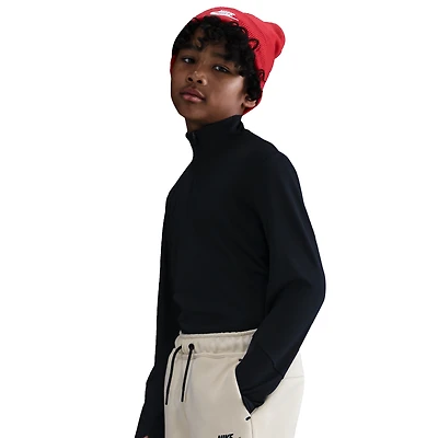Nike Boys Nike NSW Tech Fleece Short - Boys' Grade School Lt Khaki/Black Size M