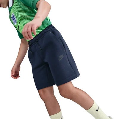 Nike Boys NSW Tech Fleece Short - Boys' Grade School Obsidian/Black