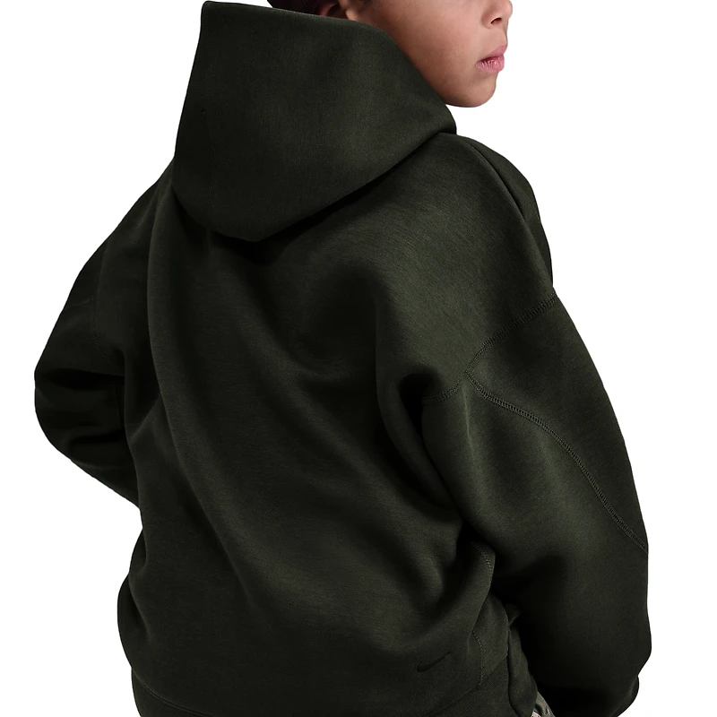 Nike Boys NSW Tech Fleece Oversized Pullover Hoodie