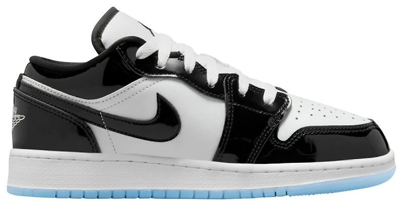 Jordan Boys Jordan AJ 1 Low SE - Boys' Grade School Shoes White/Black Size 05.5