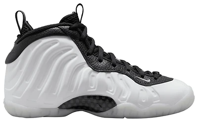 Nike Boys Little Posite One - Boys' Grade School Basketball Shoes Silver/White/Black