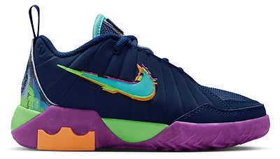 Nike Boys Nike Lebron Witness IX KC - Boys' Preschool Shoes Blue Void/Bleached Turq/Vivid Purple Size 11.0