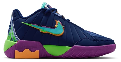 Nike Boys Lebron Witness IX KC - Boys' Grade School Shoes Blue Void/Bleached Turq/Vivid Purple