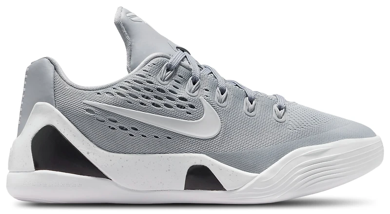 Nike Boys Kobe IX EM - Boys' Grade School Basketball Shoes White/Wolf Grey