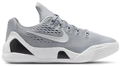 Nike Boys Kobe IX EM - Boys' Grade School Basketball Shoes White/Wolf Grey