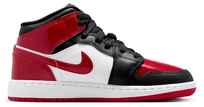 Jordan Boys Air 1 Mid SE - Boys' Grade School Basketball Shoes Varsity Red/Black/White