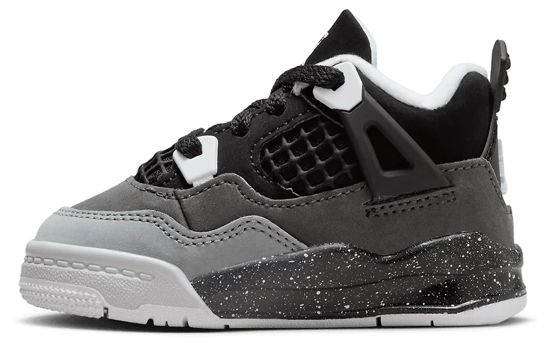 Jordan Boys Jordan Jordan Retro 4 Remastered - Boys' Toddler Shoes Black/White Size 05.0