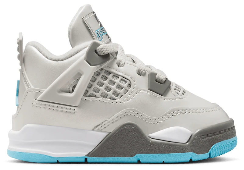 Jordan Boys Retro 4 - Boys' Toddler Shoes Photon Dust/Flat Pewter/Blue Chill
