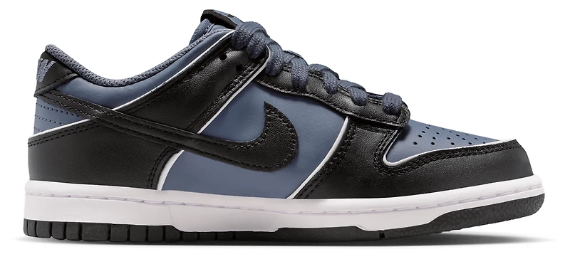 Nike Boys Dunk Low SE - Boys' Grade School Basketball Shoes Black/Lt Carbon/White