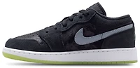 Jordan Boys Air 1 Low SS - Boys' Grade School Basketball Shoes Barely Volt/Black/Iron Grey