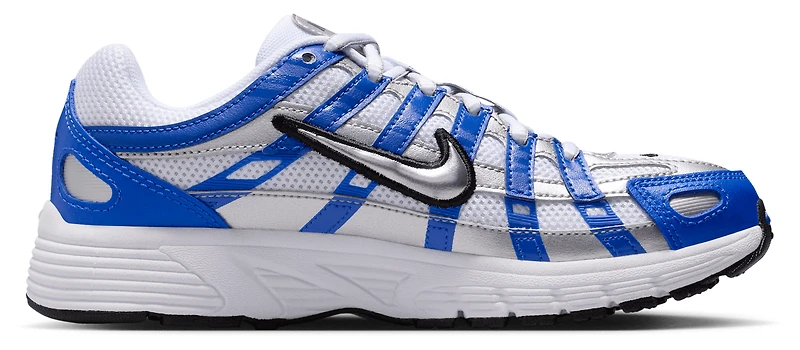 Nike Boys P-6000 - Boys' Grade School Shoes Racer Blue/Metallic Silver/Metallic Silver