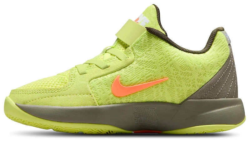 Nike Boys Ja Morant 2 - Boys' Preschool Shoes Light Lemon Twist/Orange