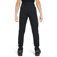 Nike Boys Tech Fleece Pants - Boys' Grade School Black/Dk Grey Heather/Black