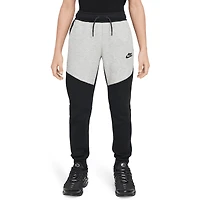 Nike Boys Tech Fleece Pants - Boys' Grade School Black/Dk Grey Heather/Black