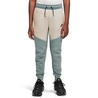 Nike Boys Nike Tech Fleece Pants - Boys' Grade School Dusty Sage/Light Orewood Size XL