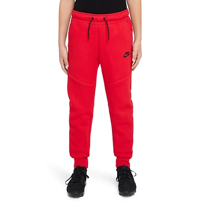 Nike Boys Tech Fleece Pants - Boys' Grade School University Red/Black