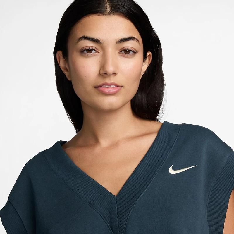 Nike NSW Phoenix Fleece Sleeveless Crop - Women's