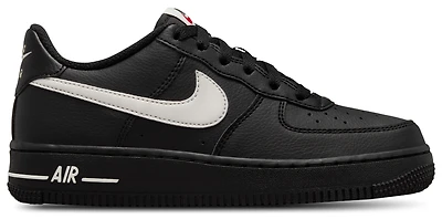 Nike Boys Air Force 1 Low - Boys' Grade School Basketball Shoes Red/Black/Phantom