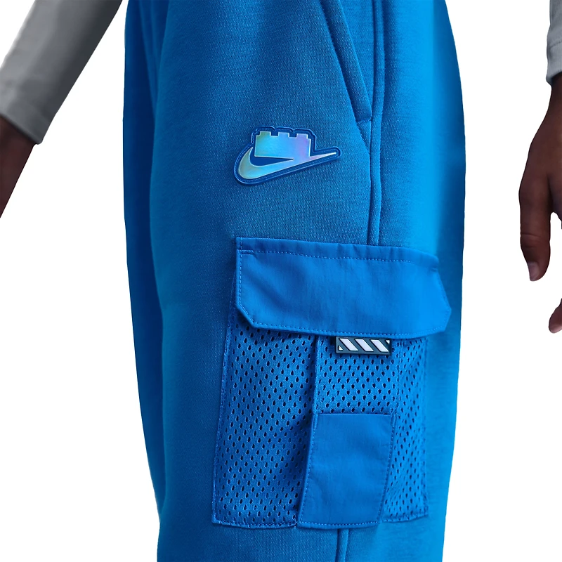 Nike Boys NSW Ouch Club Fleece Loose Pants - Boys' Grade School Cobalt Blitz/Cobalt Blitz