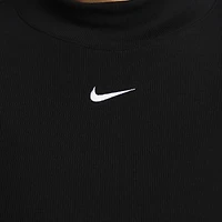 Nike NSW Essential Rib Mock Long Sleeve Top - Women's