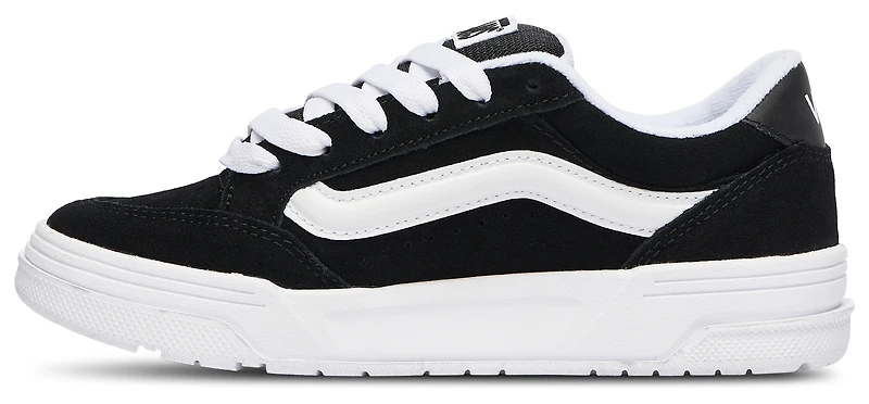 Vans Boys Hylane Suede - Boys' Grade School Shoes Black/White