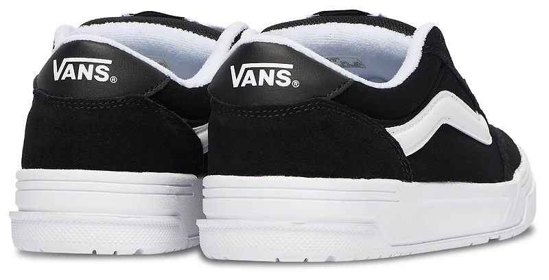 Vans Boys Hylane Suede - Boys' Grade School Shoes Black/White