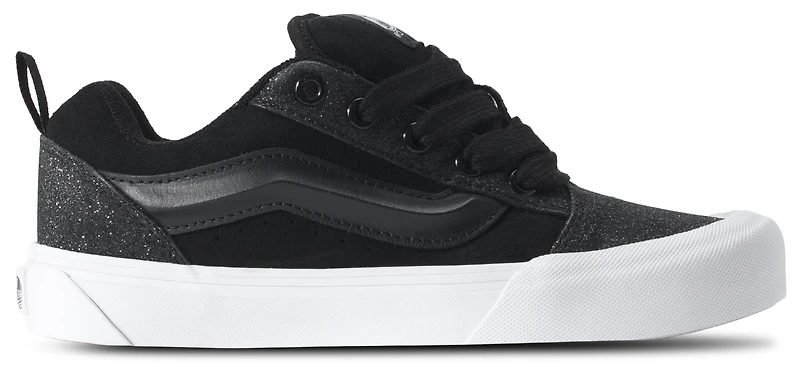 Vans Girls Knu Skool Dazzled - Girls' Grade School Shoes Black/White
