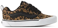 Vans Girls Knu Skool - Girls' Preschool Shoes Leopard/Black