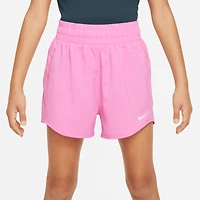Nike Dri-FIT One Woven HR Shorts - Girls' Grade School